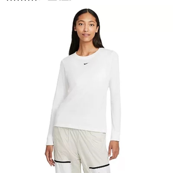 NWT Nike Women’s Pro Mesh Long Sleeve Shirt Size XXL - Picture 1 of 5